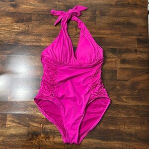 Spanx one piece, tummy control bathing suit